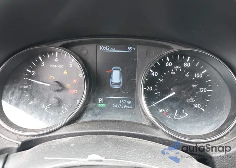 2017 Nissan Rogue Sv z USA, uszkodzony, nr VIN 5N1AT2MT2HC807203